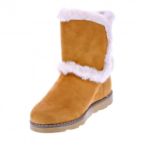 Botines Mod8 zapatos Niña modelo Aldoux Marrón 