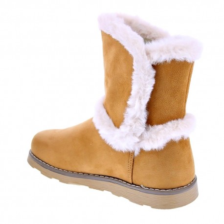 Botines Mod8 zapatos Niña modelo Aldoux Marrón 