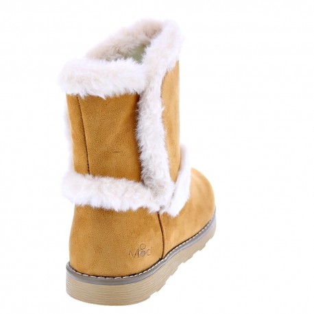 Botines Mod8 zapatos Niña modelo Aldoux Marrón 