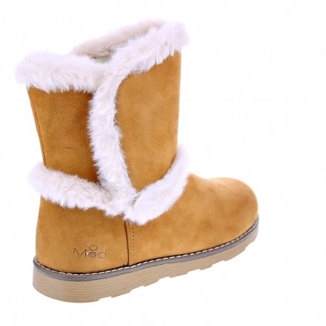 Botines Mod8 zapatos Niña modelo Aldoux Marrón 