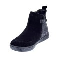 Botines Mod8 zapatos Niña modelo Blanou Negro 