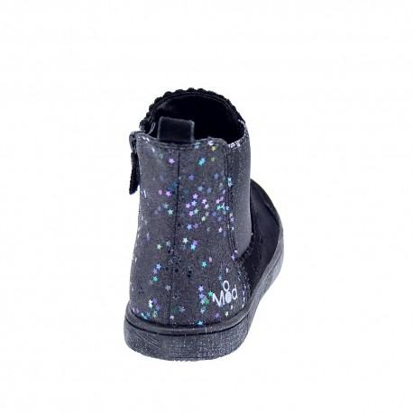 Botines Mod8 zapatos Niña modelo Blanou Negro 