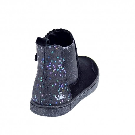 Botines Mod8 zapatos Niña modelo Blanou Negro 