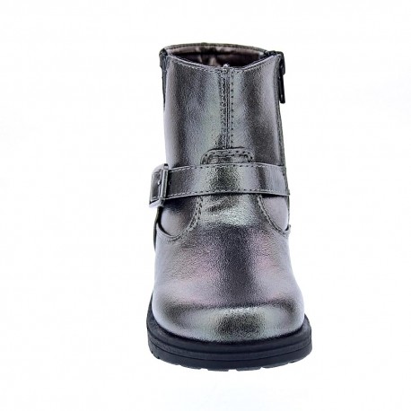 Botines Asso zapatos Niña modelo AG12711 Plata 