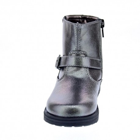 Botines Asso zapatos Niña modelo AG12711 Plata 