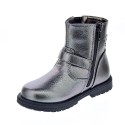 Botines Asso zapatos Niña modelo AG12711 Plata 
