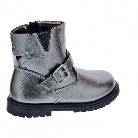 Botines Asso zapatos Niña modelo AG12711 Plata 