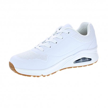 Zapatillas Skechers zapatos Mujer modelo Uno Blanco 