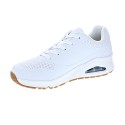 Zapatillas Skechers zapatos Mujer modelo Uno Blanco 