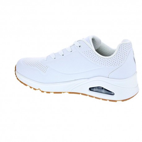 Zapatillas Skechers zapatos Mujer modelo Uno Blanco 