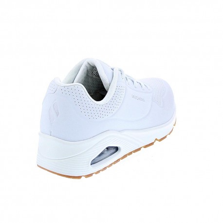 Zapatillas Skechers zapatos Mujer modelo Uno Blanco 