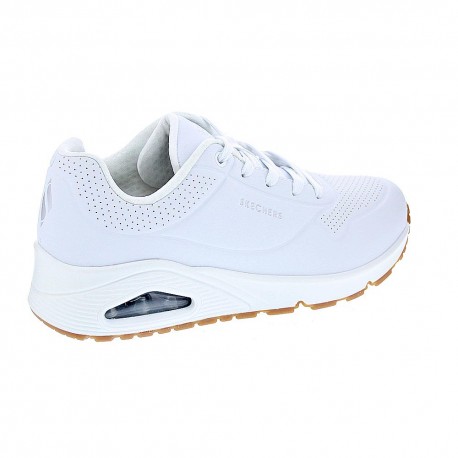 Zapatillas Skechers zapatos Mujer modelo Uno Blanco 