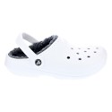 Zuecos Crocs zapatos Mujer modelo Classic Lined Clog Blanco 