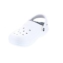 Zuecos Crocs zapatos Mujer modelo Classic Lined Clog Blanco 