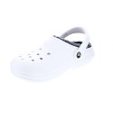 Zuecos Crocs zapatos Mujer modelo Classic Lined Clog Blanco 