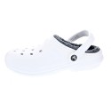 Zuecos Crocs zapatos Mujer modelo Classic Lined Clog Blanco 