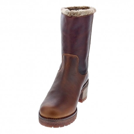 Botines Panama Jack zapatos Mujer modelo Piola B8- Marrón 