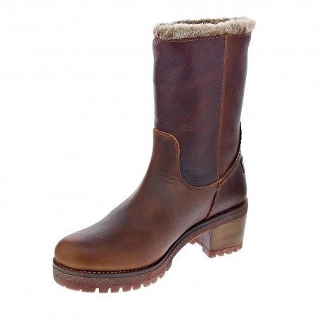Botines Panama Jack zapatos Mujer modelo Piola B8- Marrón 