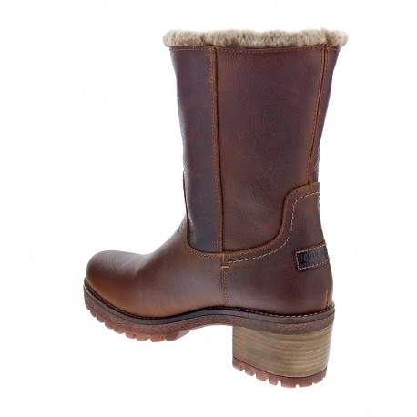 Botines Panama Jack zapatos Mujer modelo Piola B8- Marrón 