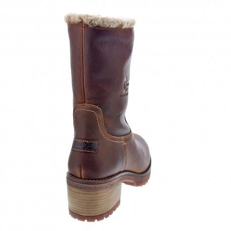 Botines Panama Jack zapatos Mujer modelo Piola B8- Marrón 