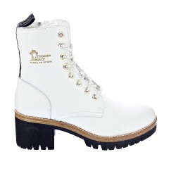 Botines Panama Jack zapatos Mujer modelo Padma B1 Blanco  2