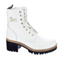 Botines Panama Jack zapatos Mujer modelo Padma B1 Blanco 
