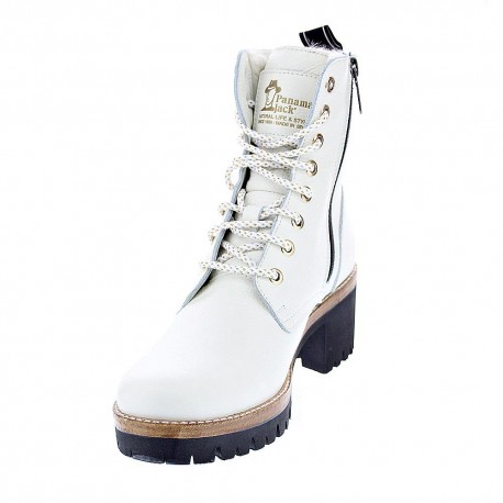 Botines Panama Jack zapatos Mujer modelo Padma B1 Blanco 