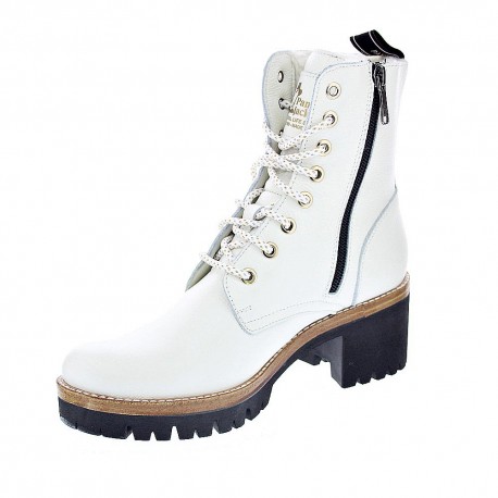 Botines Panama Jack zapatos Mujer modelo Padma B1 Blanco 