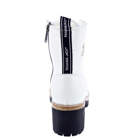 Botines Panama Jack zapatos Mujer modelo Padma B1 Blanco 
