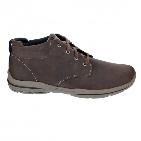 Botines Skechers zapatos Hombre modelo Harper-Melden Marrón 