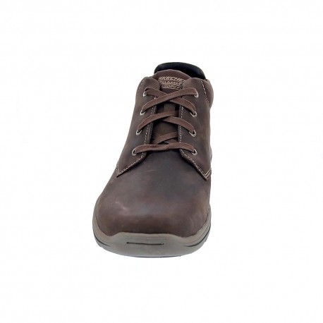 Botines Skechers zapatos Hombre modelo Harper-Melden Marrón 