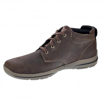 Botines Skechers zapatos Hombre modelo Harper-Melden Marrón 