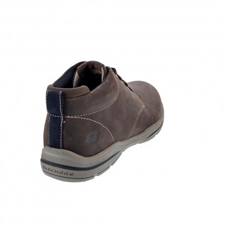 Botines Skechers zapatos Hombre modelo Harper-Melden Marrón 