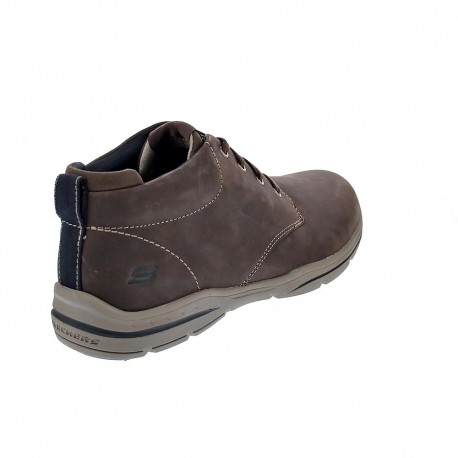 Botines Skechers zapatos Hombre modelo Harper-Melden Marrón 