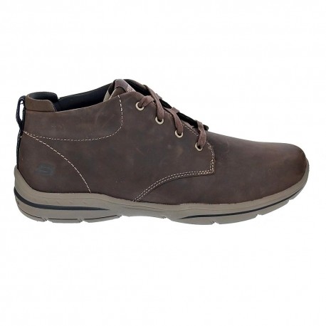 Botines Skechers zapatos Hombre modelo Harper-Melden Marrón 