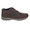Botines Skechers zapatos Hombre modelo Harper-Melden Marrón 