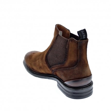 Botines Pepe Jeans zapatos Hombre modelo Oregon Chelsea Marrón 