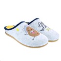 Pantuflas Potatoes zapatos Hombre modelo Vijandi Gris 