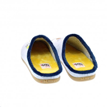 Pantuflas Potatoes zapatos Hombre modelo Vijandi Gris 