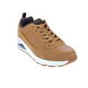 Zapatillas Skechers zapatos Hombre modelo Uno-Strace Beige 