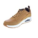 Zapatillas Skechers zapatos Hombre modelo Uno-Strace Beige 