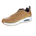 Zapatillas Skechers zapatos Hombre modelo Uno-Strace Beige 