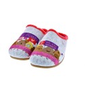 Pantuflas Potatoes zapatos Mujer modelo Eitzing Gris 
