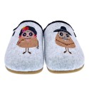 Pantuflas Potatoes zapatos Mujer modelo Freital Gris 