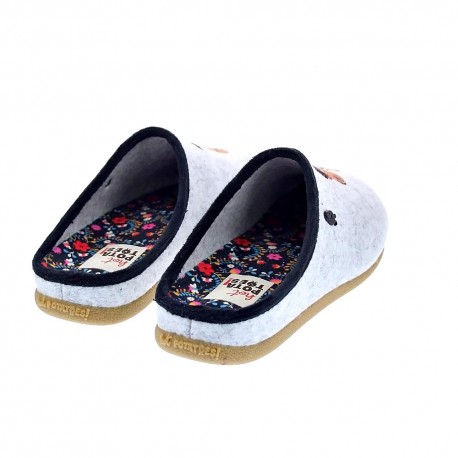 Pantuflas Potatoes zapatos Mujer modelo Freital Gris 