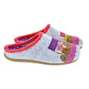 Pantuflas Potatoes zapatos Mujer modelo Eitzing Gris 