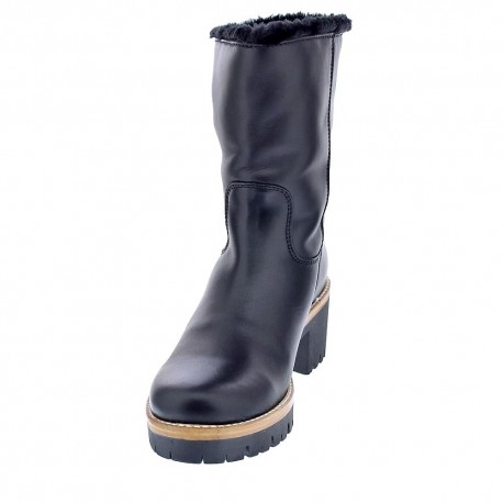 Botines Panama Jack zapatos Mujer modelo Piola B42 Negro 