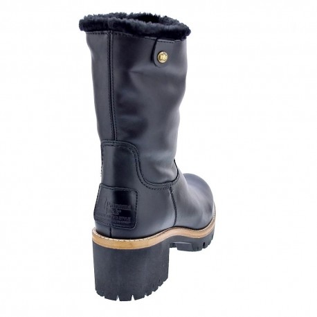 Botines Panama Jack zapatos Mujer modelo Piola B42 Negro 