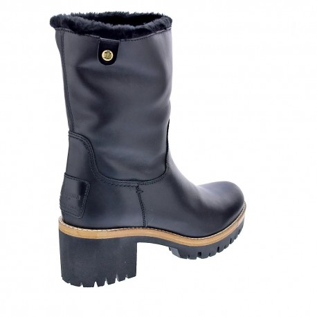 Botines Panama Jack zapatos Mujer modelo Piola B42 Negro 