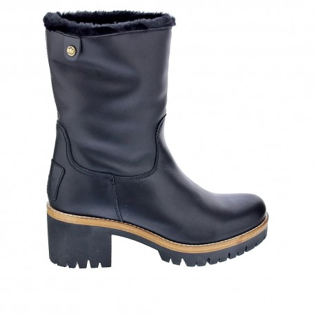 Botines Panama Jack zapatos Mujer modelo Piola B42 Negro 